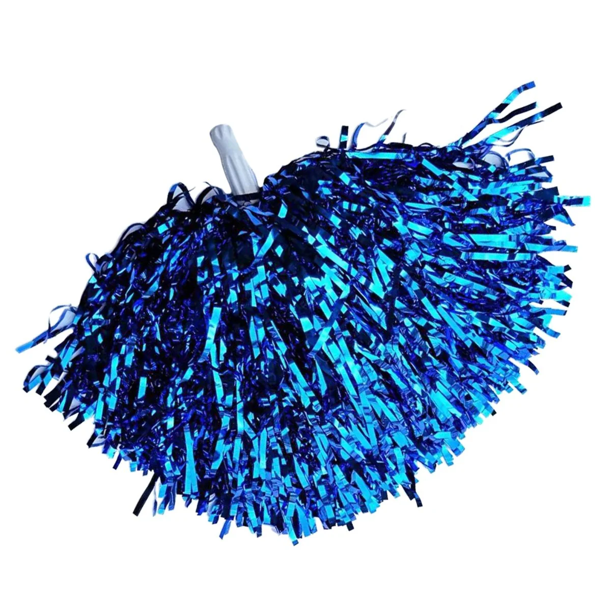 Cheerleading Pom Poms, Blue, 2 Count