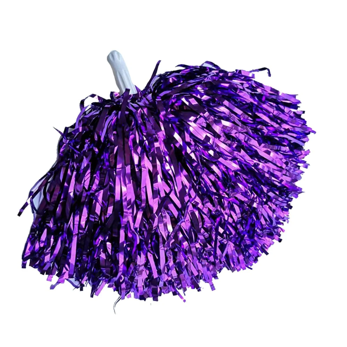 Cheerleading Pom Poms, Purple, 2 Count
