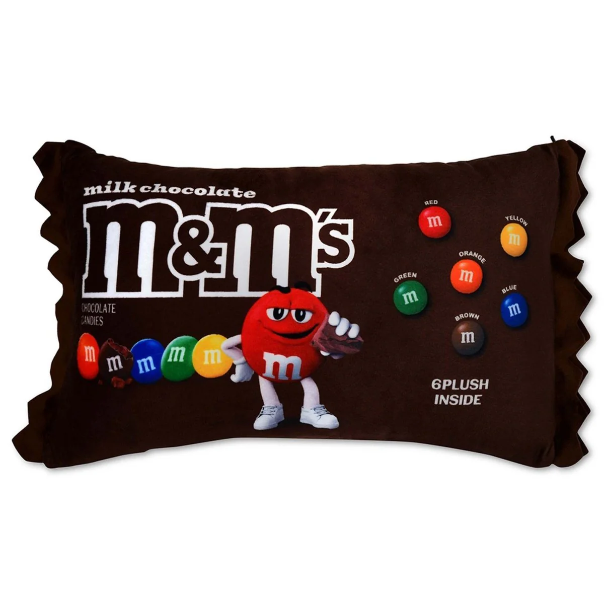 Chocolate M&M Packaging Plush, 17 Inches, 1 Count - Image 2