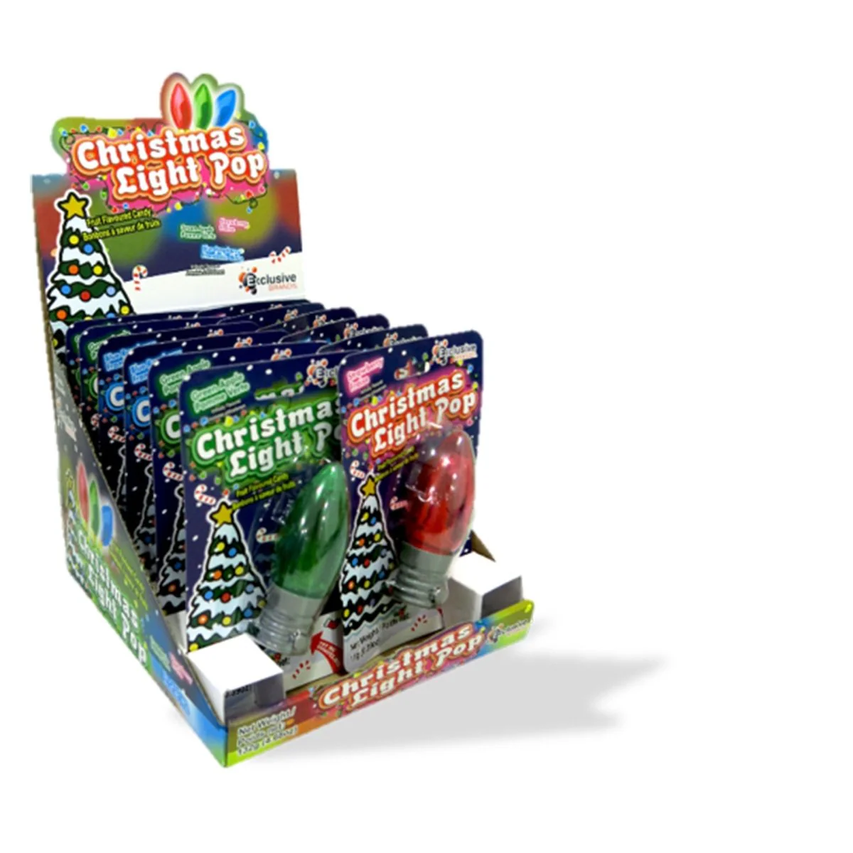 Christmas Light Pop, 11g, Assortment, 1 Count