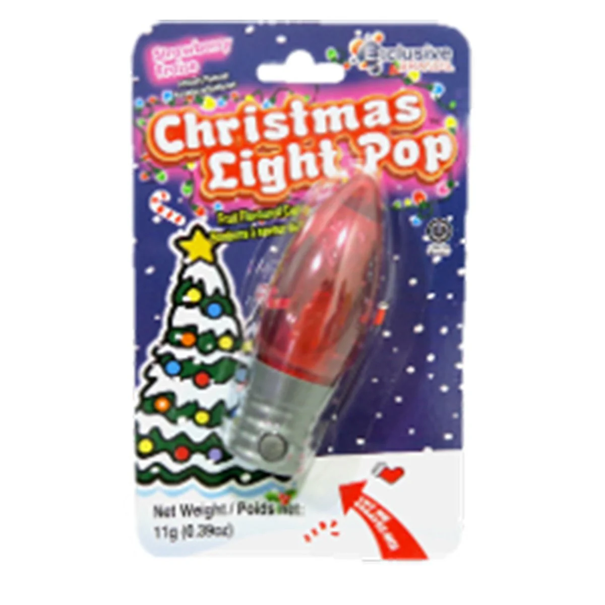 Christmas Light Pop, 11g, Assortment, 1 Count - Image 2