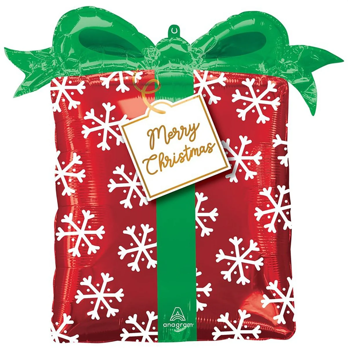 Christmas Present Supershape Balloon, 27 Inches