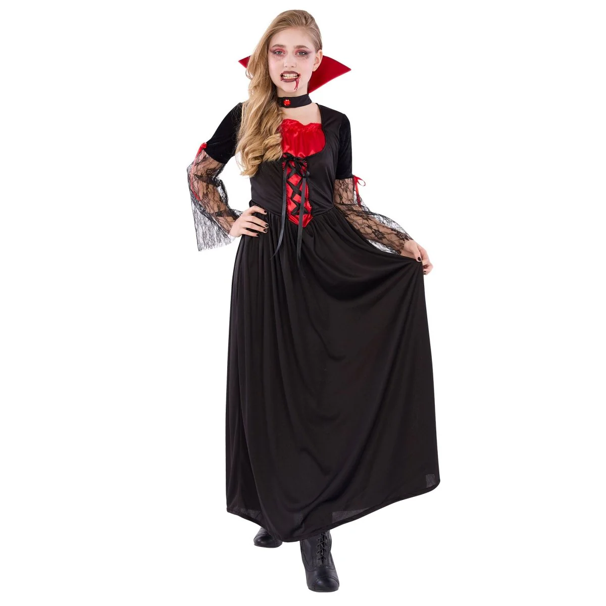 Classic Vampire Costume for Kids - Image 2
