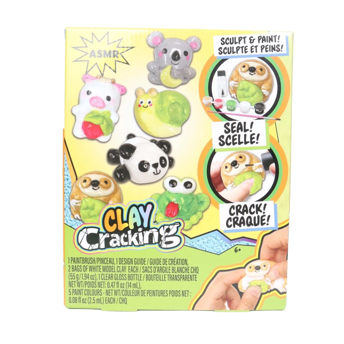 Clay Cracking Surprise Animals Crafting, 1 Count