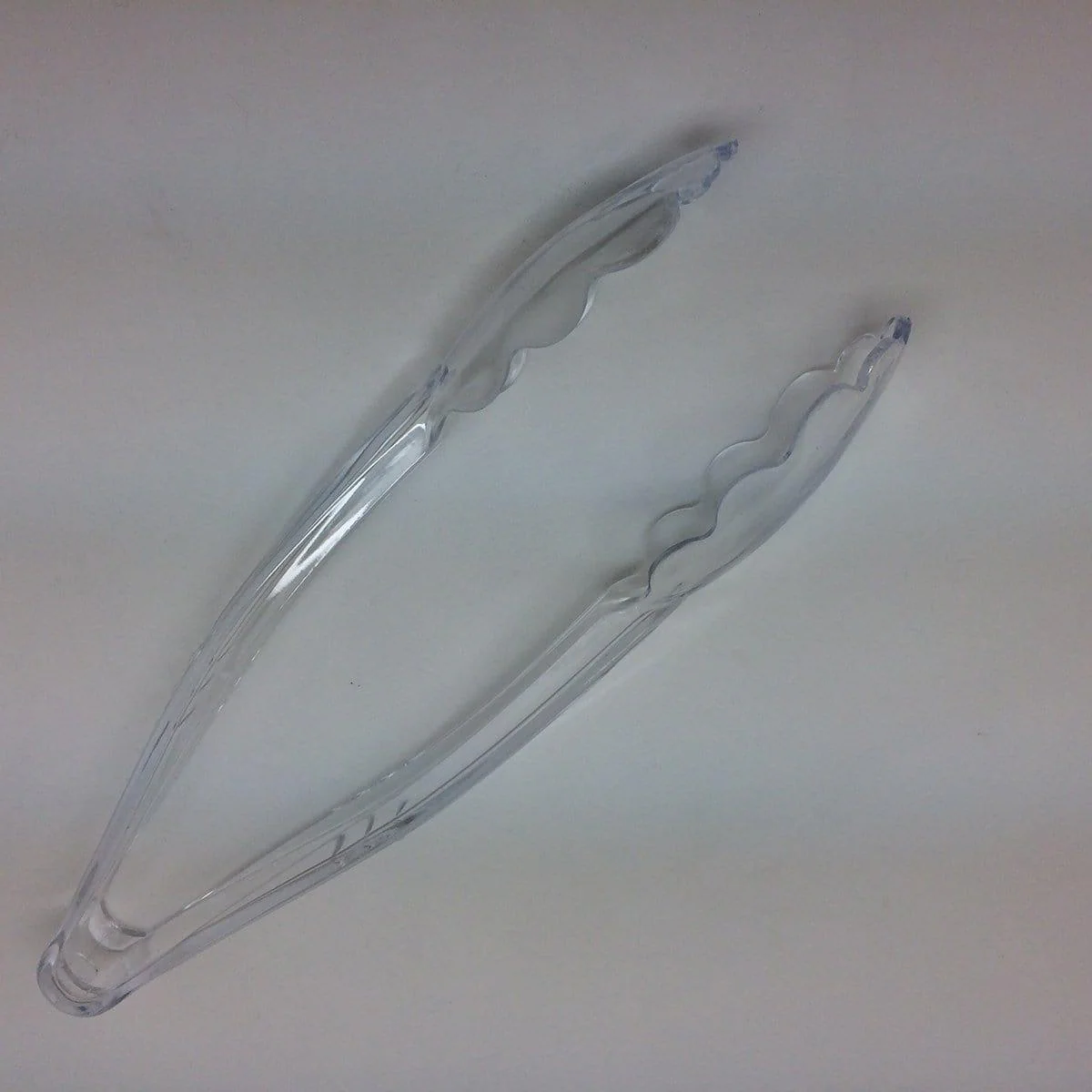 Clear Plastic Tongs (2/pkg.)