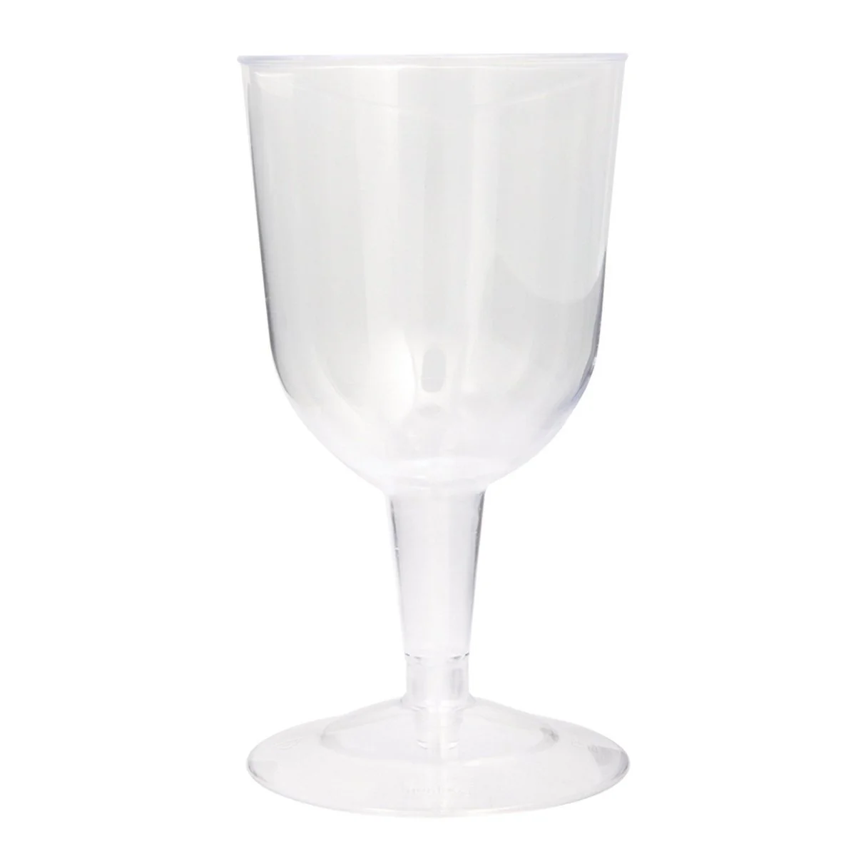 Clear Plastic Wine Glasses, 5 Oz, 8 Count