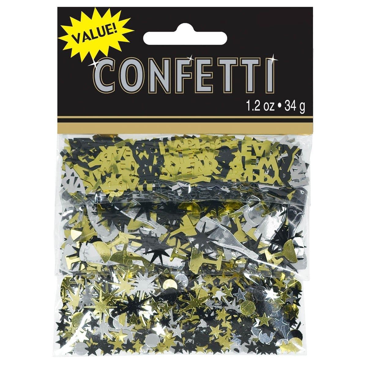 Confetti - Black/Silver/Gold