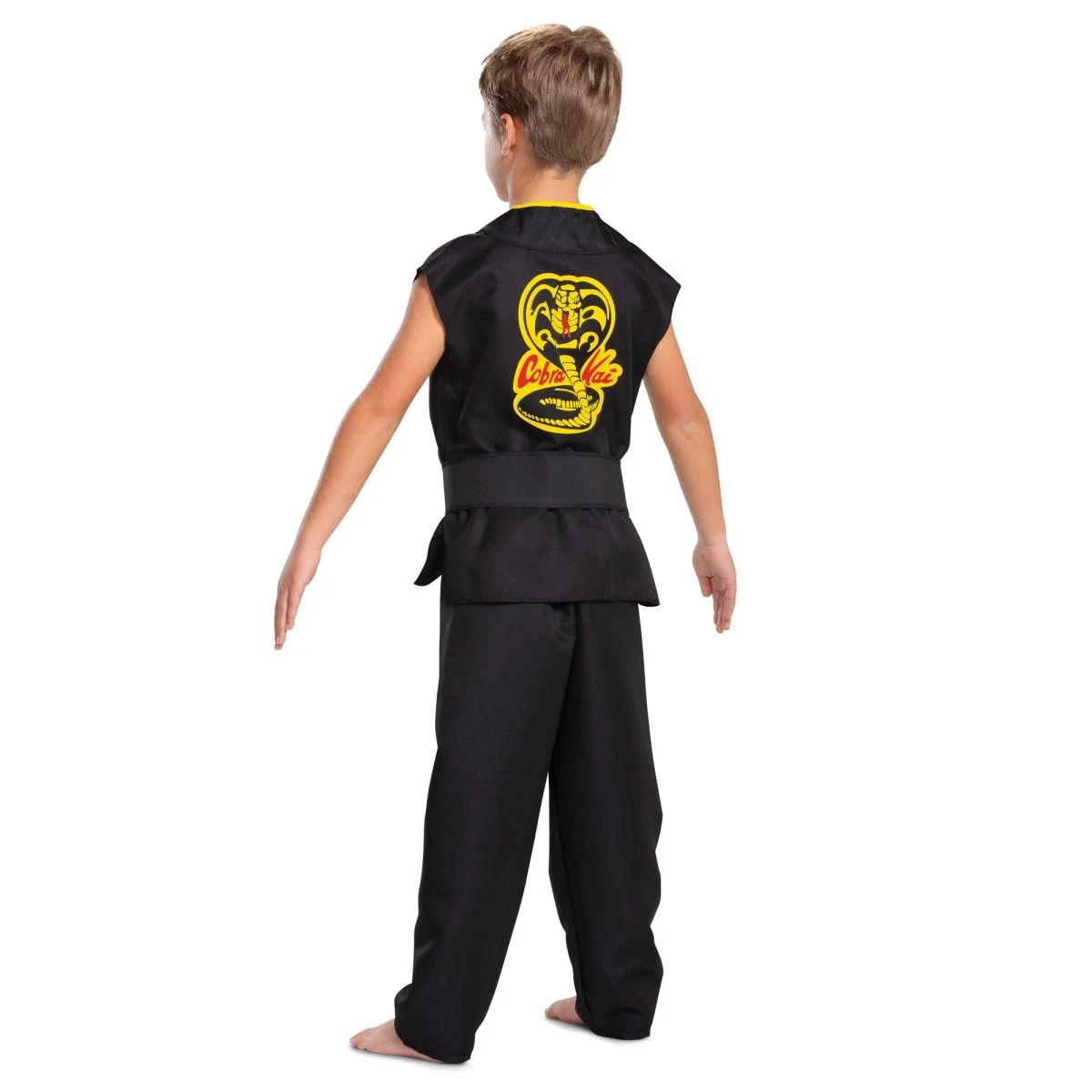 Cobra Kai Classic Costume for Kids, Top, Pants and Belt - Image 2