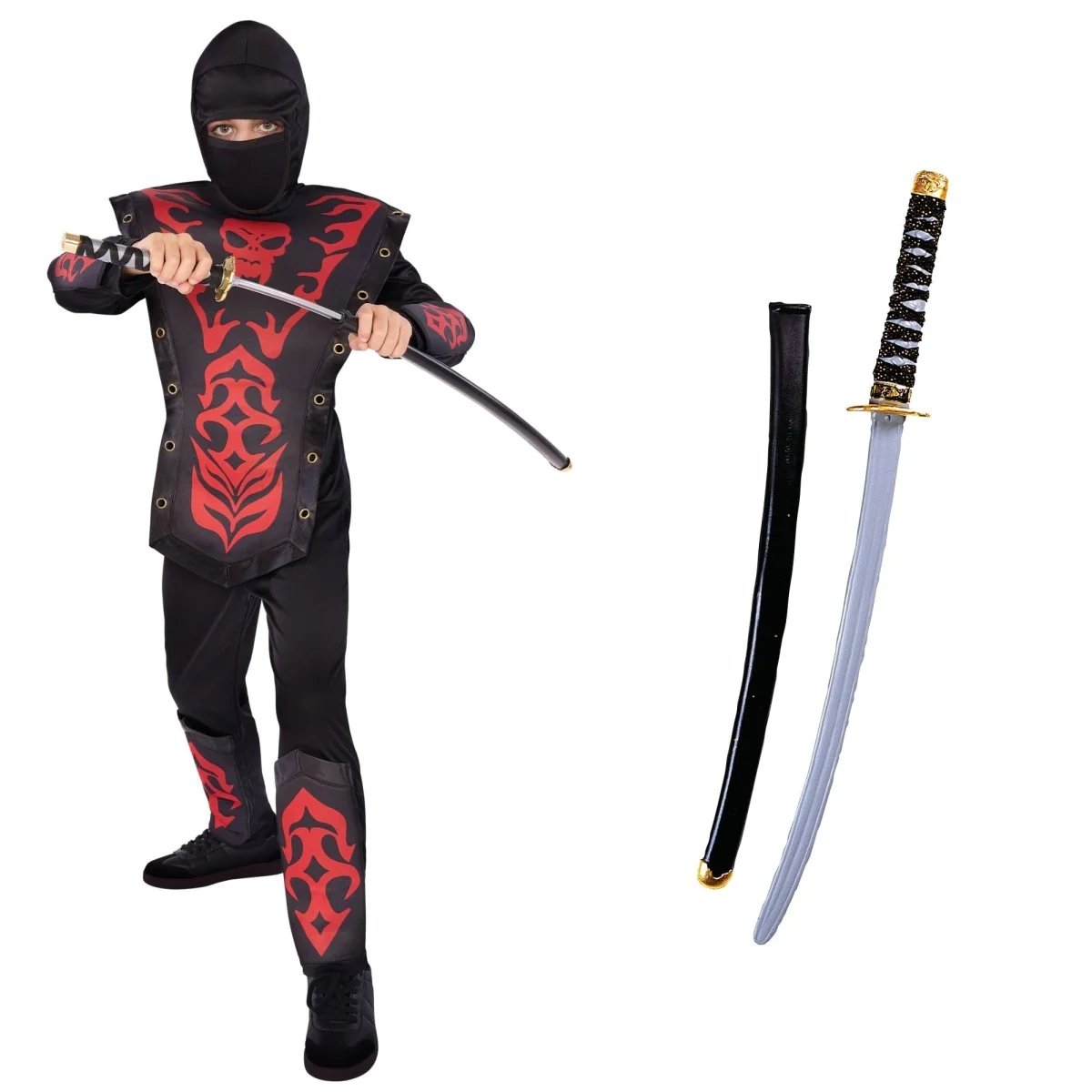Cobra Ninja Costume Kit for Kids