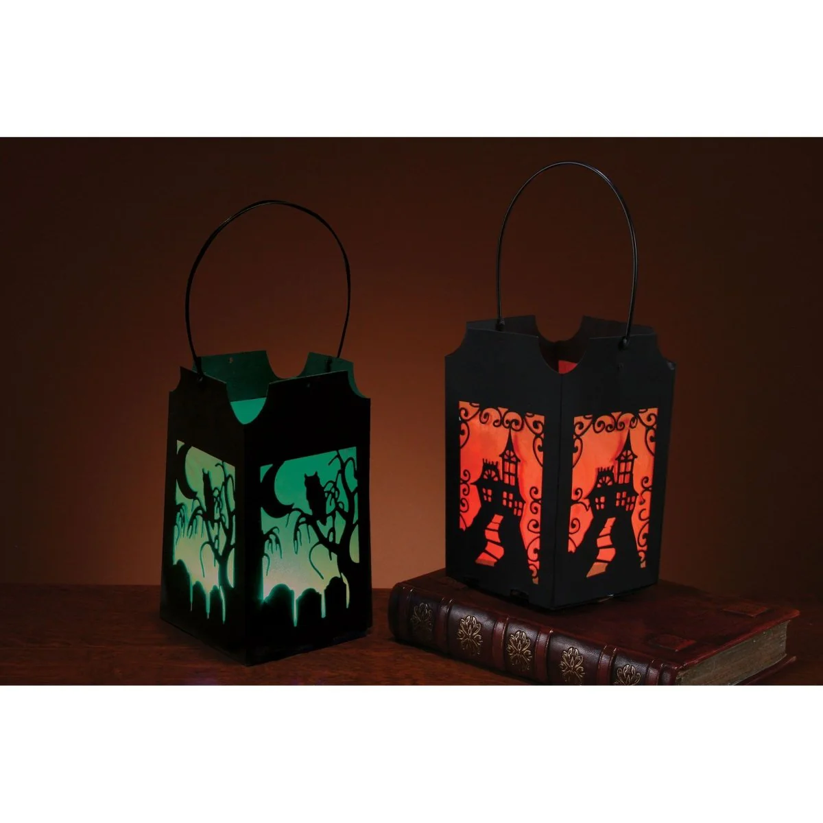 Color Change Halloween Lantern, Assortment, 2 count - Image 2