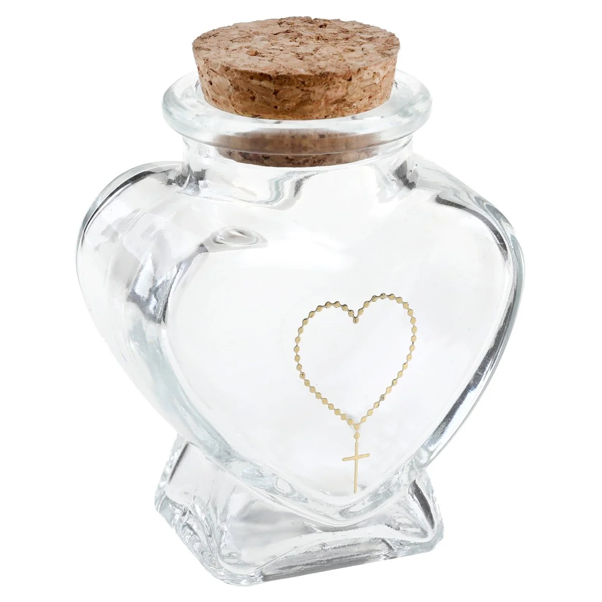 Communion Clear Pot with Cork Stopper, 1 Count