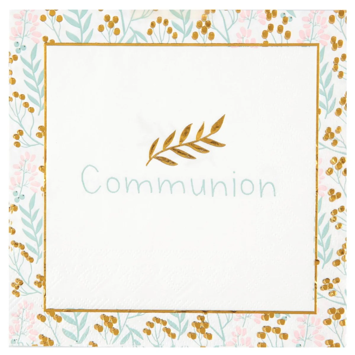Communion Large Lunch Napkins, 20 Count