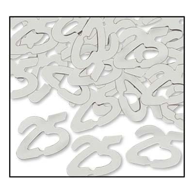 Confetti Number 25 - 25th Anniversary