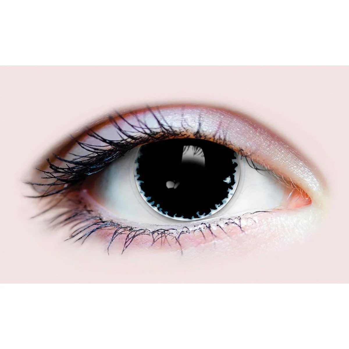 PRIMALĀ® Chaos - Black Coloured Contact Lenses, 3 months usage - Image 2