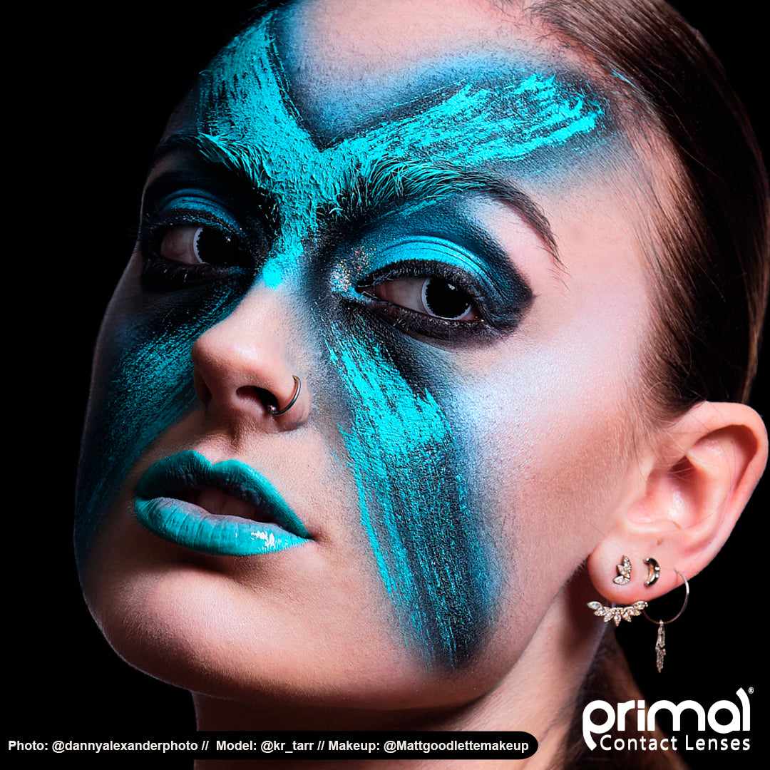 PRIMALĀ® Chaos - Black Coloured Contact Lenses, 3 months usage - Image 7