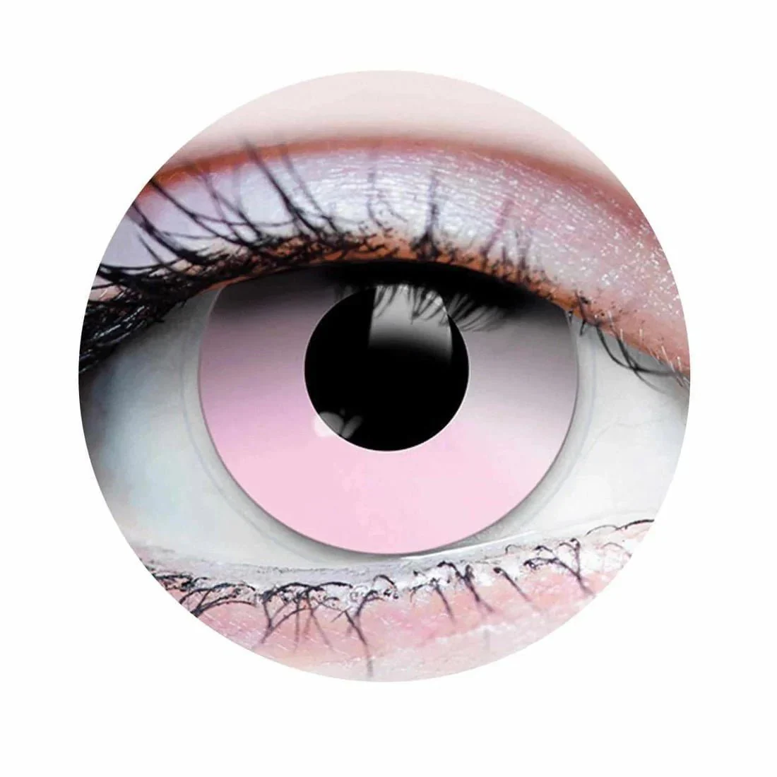 PRIMAL® Cotton Candy - Pink Coloured Contact Lenses, 3 months usage