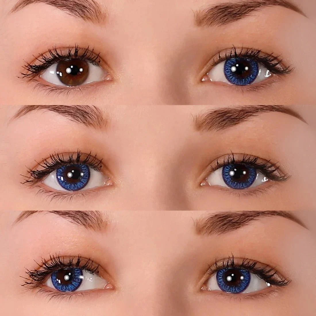 PRIMAL® Enchanted Azure - Blue Coloured Contact Lenses, 3 months usage - Image 4