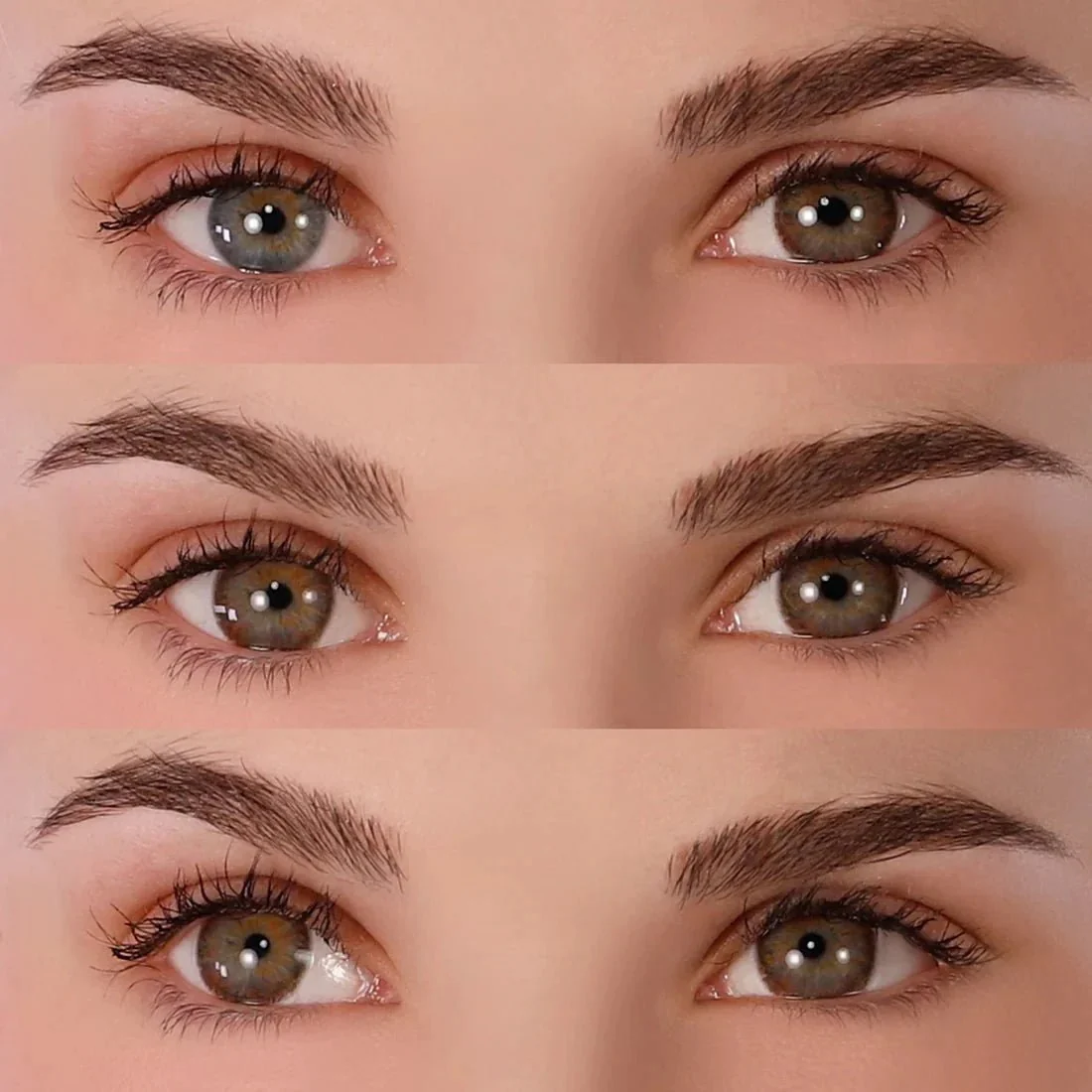 PRIMAL® Twilight Hazel - Brown Coloured Contact Lenses, 3 Months Usage - Image 4