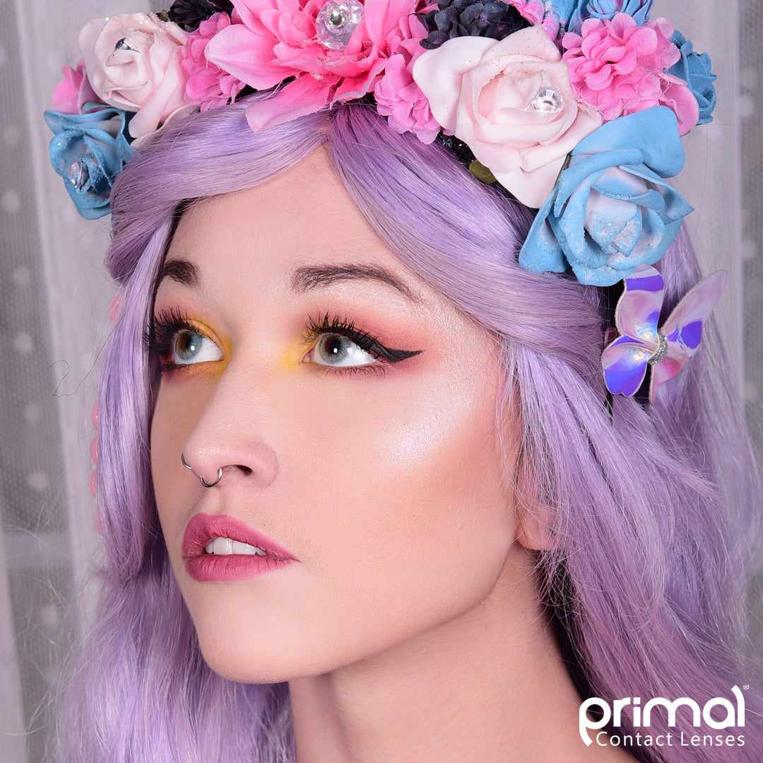 PRIMAL® Pure Jade - Light Green Coloured Contact Lenses, 3 months usage - Image 7