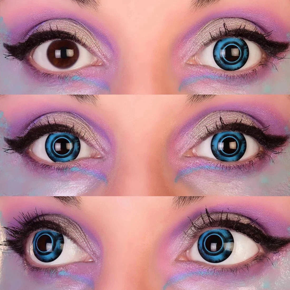 PRIMALĀ® Piranha I - Blue Coloured Contact Lenses, 3 months usage - Image 5