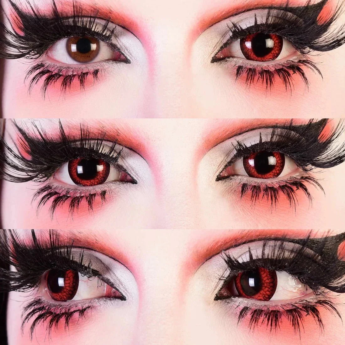 PRIMALĀ® Reptilian - Red Coloured Contact Lenses, 3 months usage - Image 5
