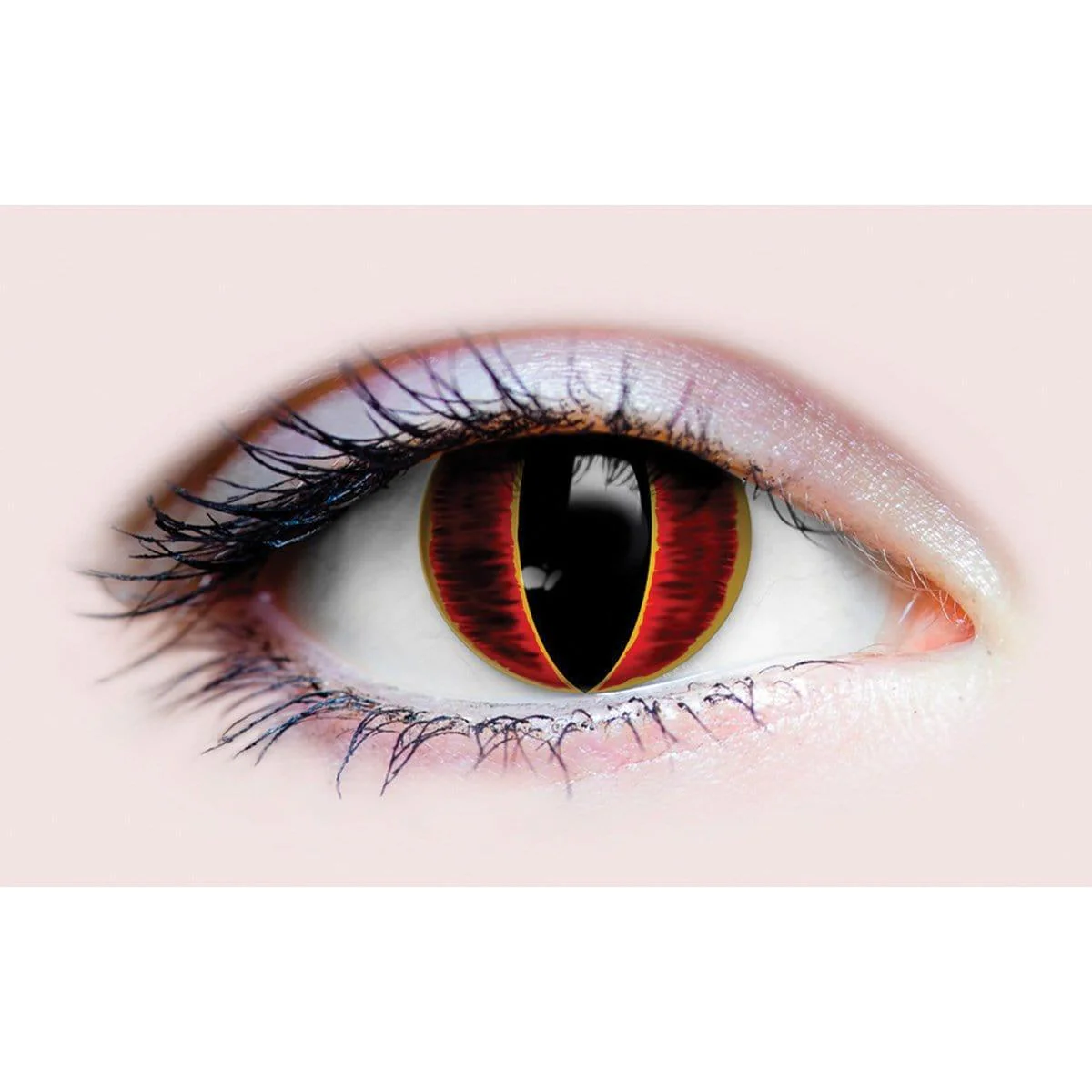 PRIMAL® Sauron - Red Cosplay Coloured Contact Lenses, 3 months usage - Image 2