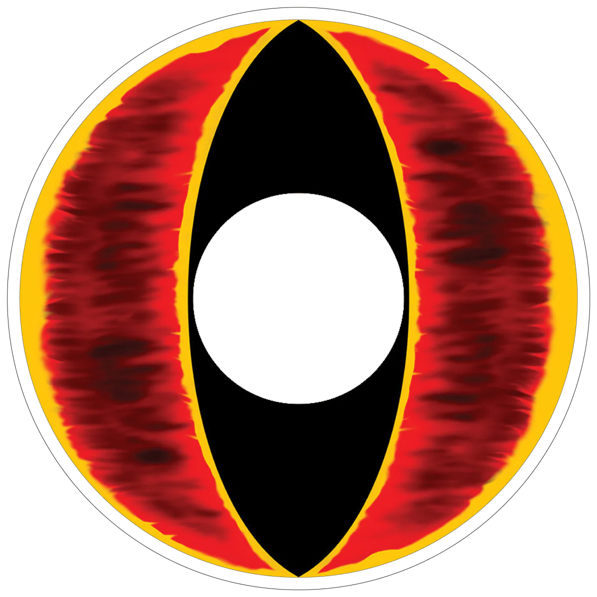PRIMAL® Sauron - Red Cosplay Coloured Contact Lenses, 3 months usage - Image 3