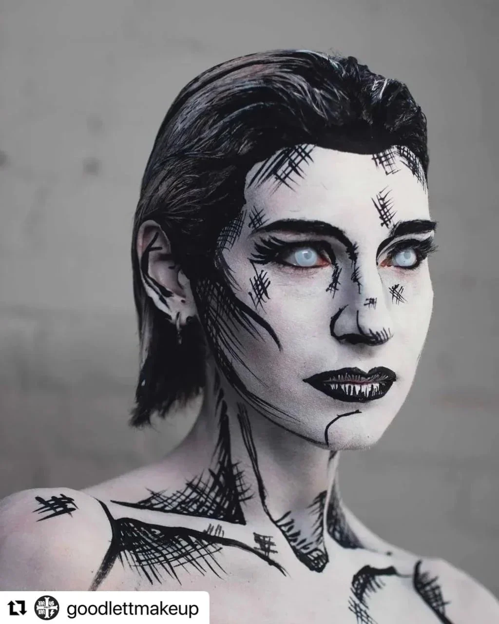 PRIMAL® Sub Zero - Whiteout Contact Lenses, 3 months usage - Image 7