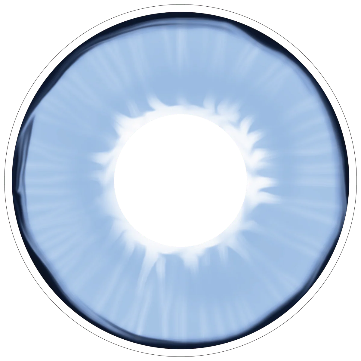 PRIMAL® Superhero - Blue Coloured Contact Lenses, 3 months usage - Image 3