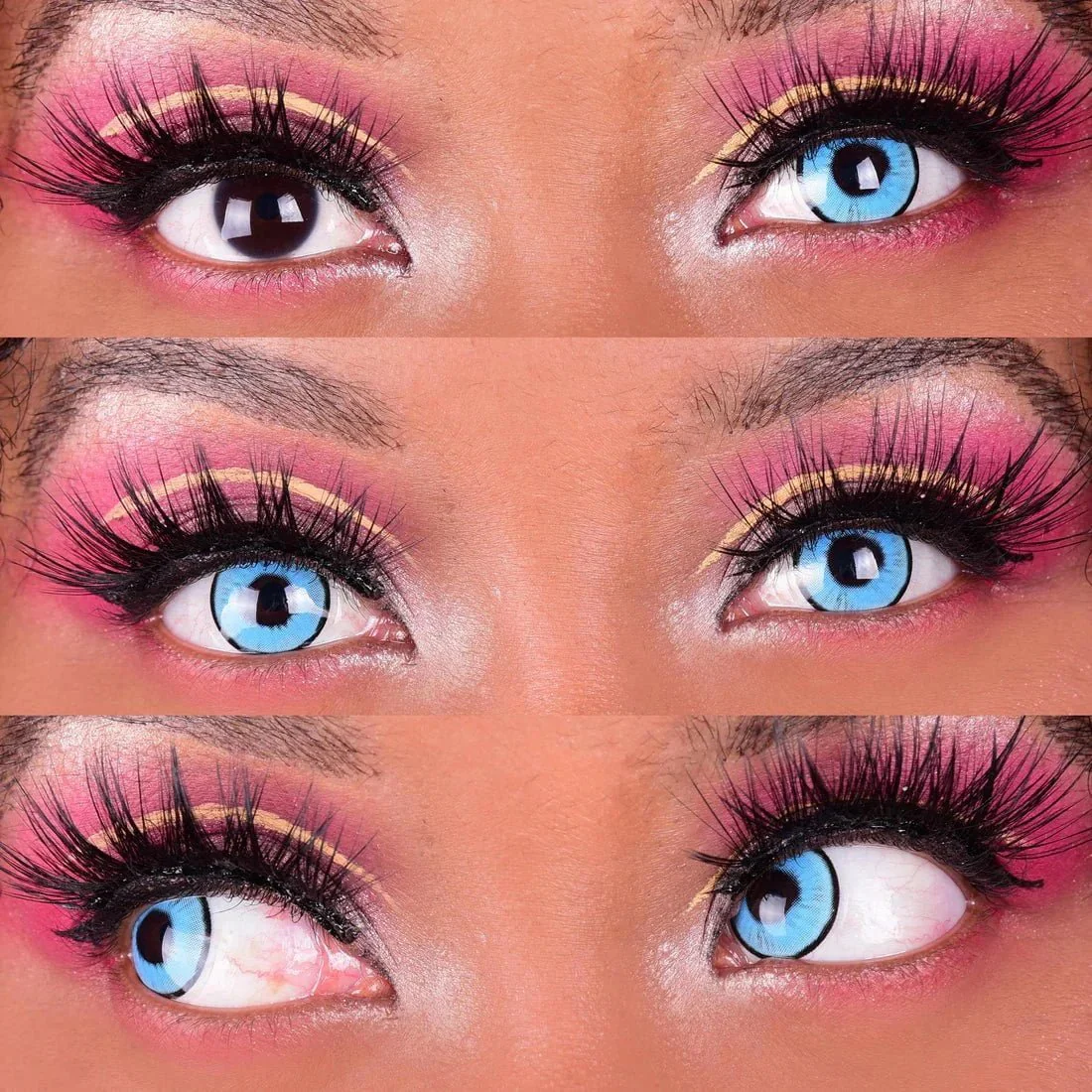 PRIMAL® Superhero - Blue Coloured Contact Lenses, 3 months usage - Image 5