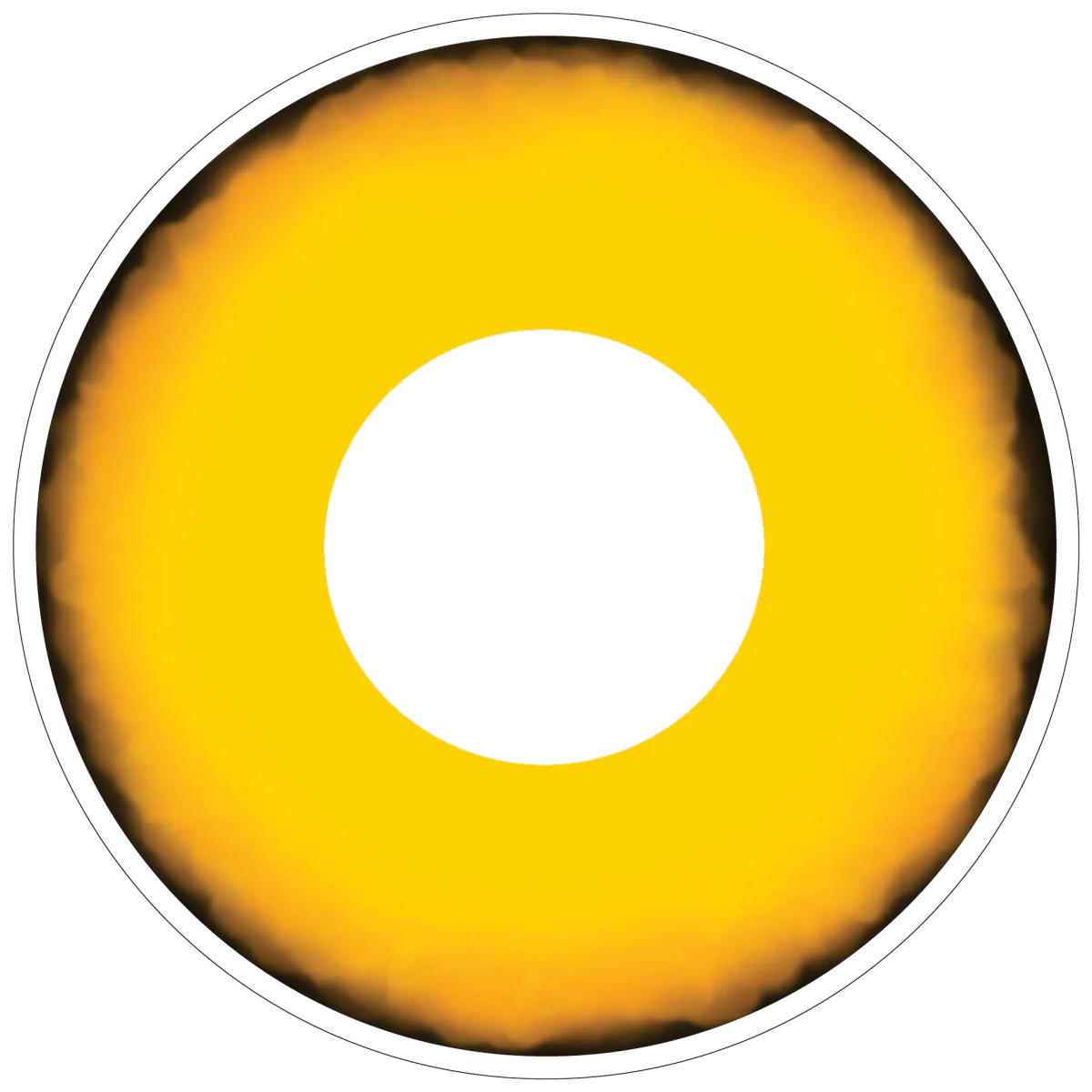 PRIMAL® Villain - Yellow Coloured Contact Lenses, 3 months usage - Image 3