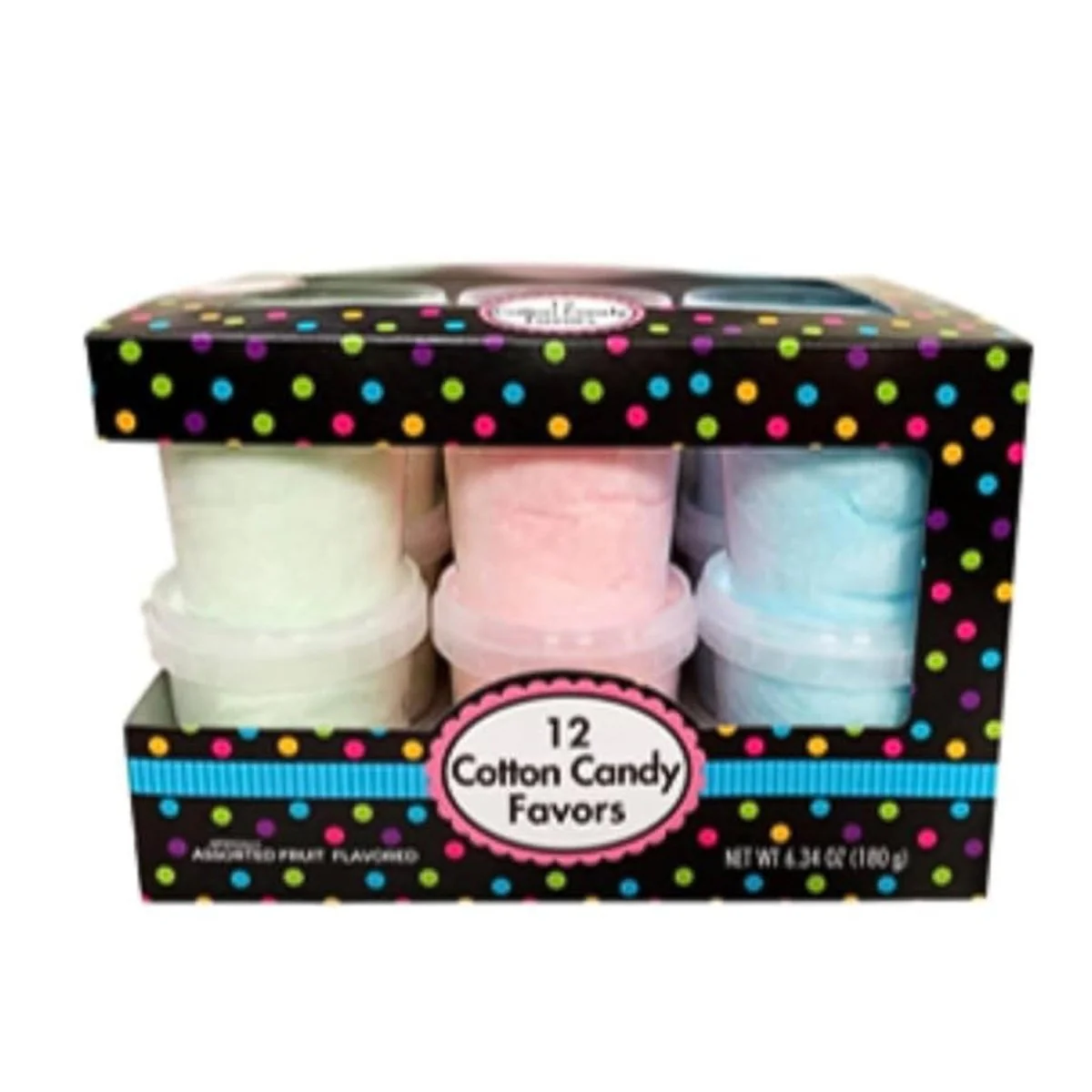 Cotton Candy Multicolors, 12 Count
