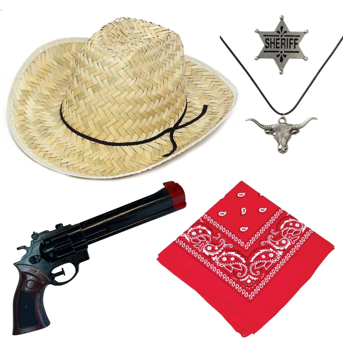 Cowboy Costume Accessory Kit for Kids