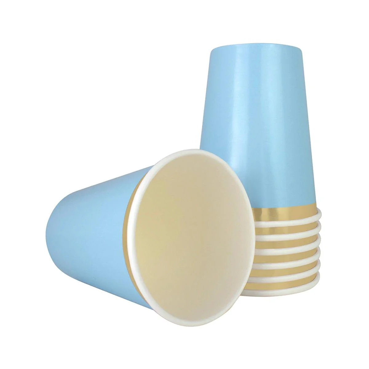Cups Light Blue, 9 Oz, 8 Count - Image 2