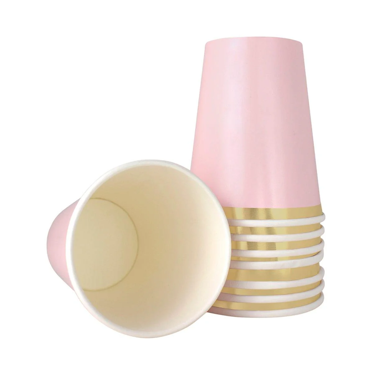 Light Pink Cups, 9 Oz, 8 Count - Image 2