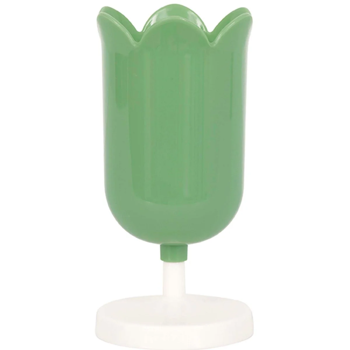 Dainty Easter Plastic Flower Cup, Sage Green, 5 Oz, 1 Count
