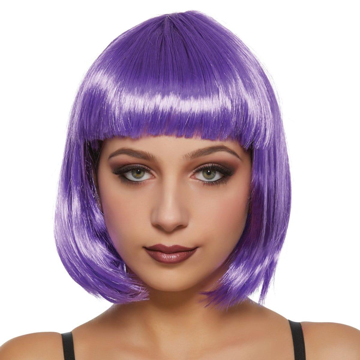 Hot purple Daisy wig for women