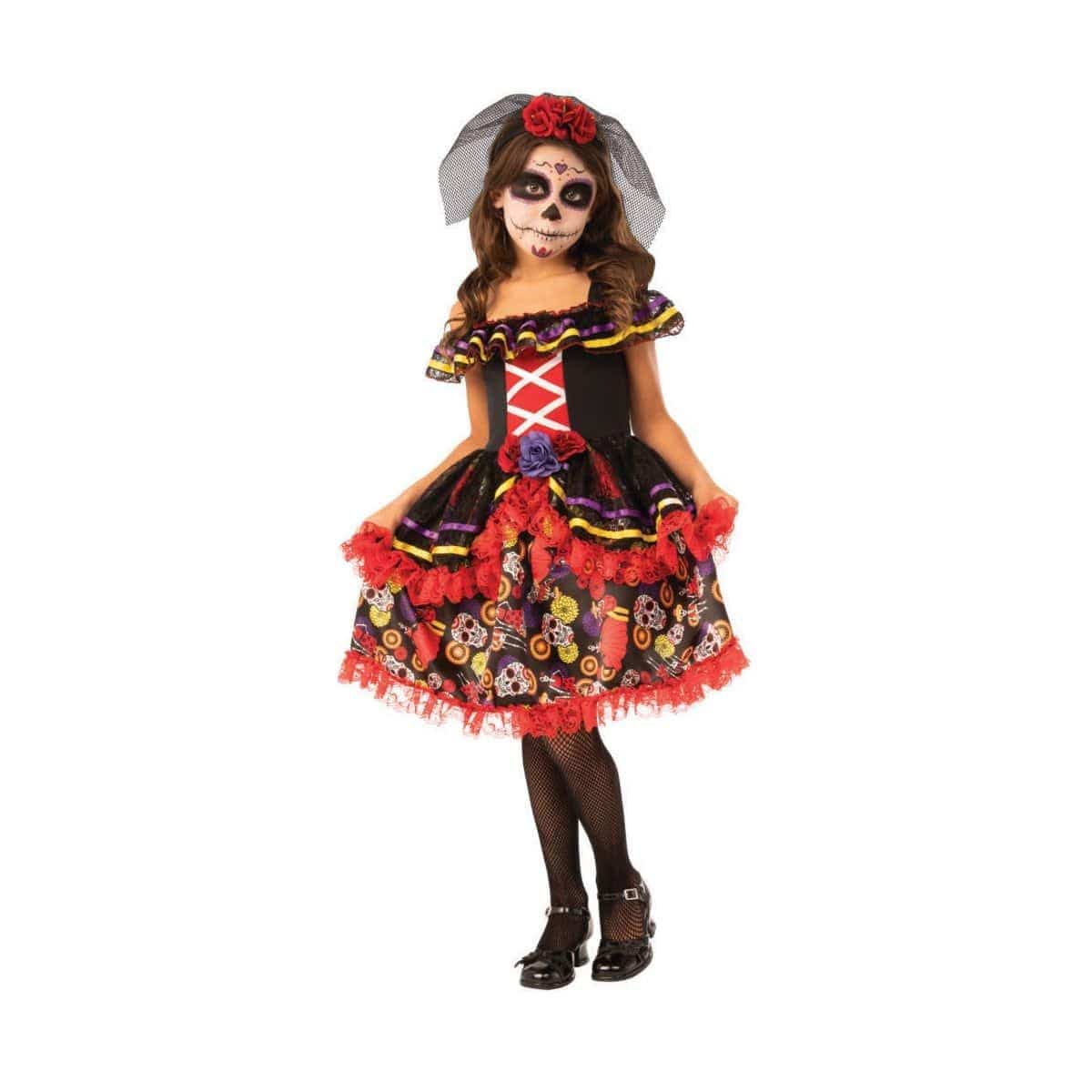 Classic Day of the Dead Costume for Kids