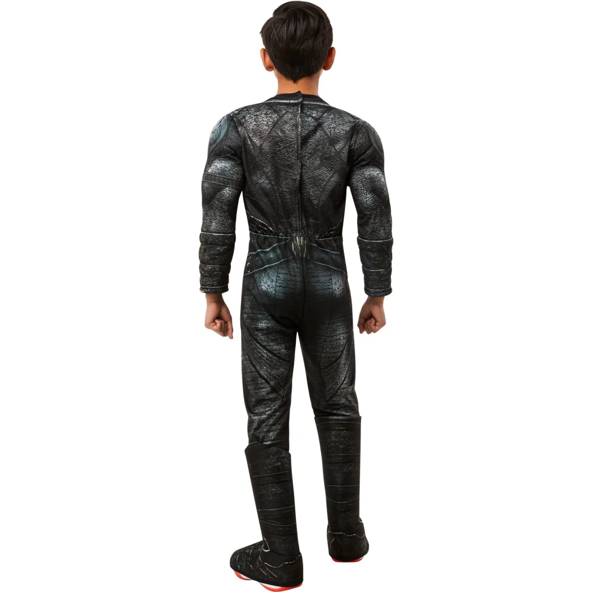 DC Comic Black Adam Deluxe Costume for Kids, Padded Jumpsuit - Image 2