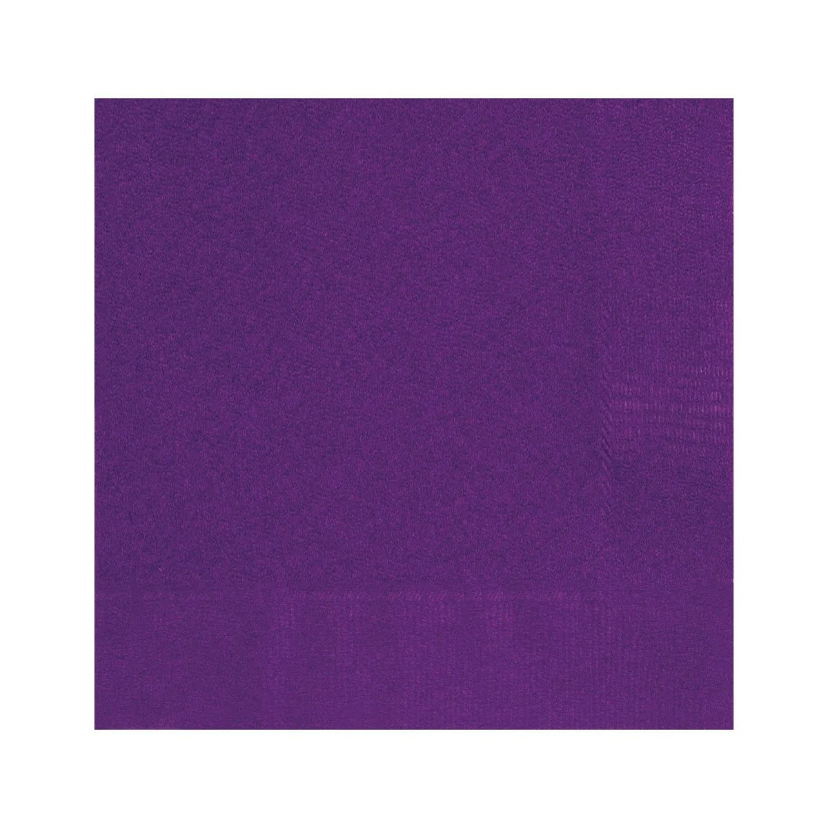 Deep Purple Small Beverage Napkins, 20 Count