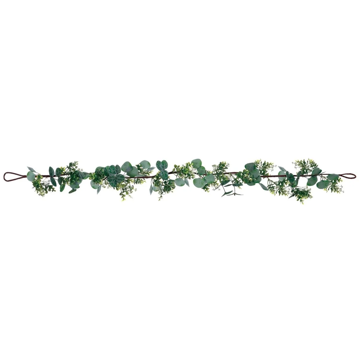 Deluxe Eucalyptus Floral Garland, 5 x 60 Inches, 1 Count