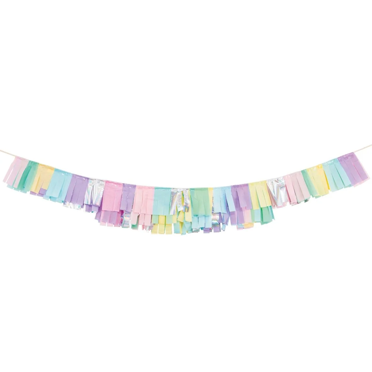 Digital Game Garland with Tissue Fringe, 8 x 72 Inches, 1 Count