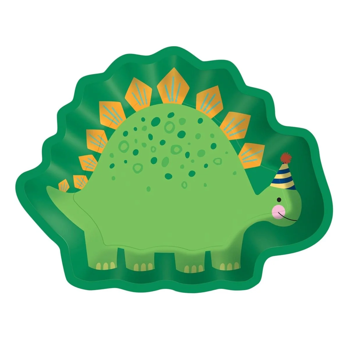 Dino-Mite - Dinosaur Plate 8/pkg