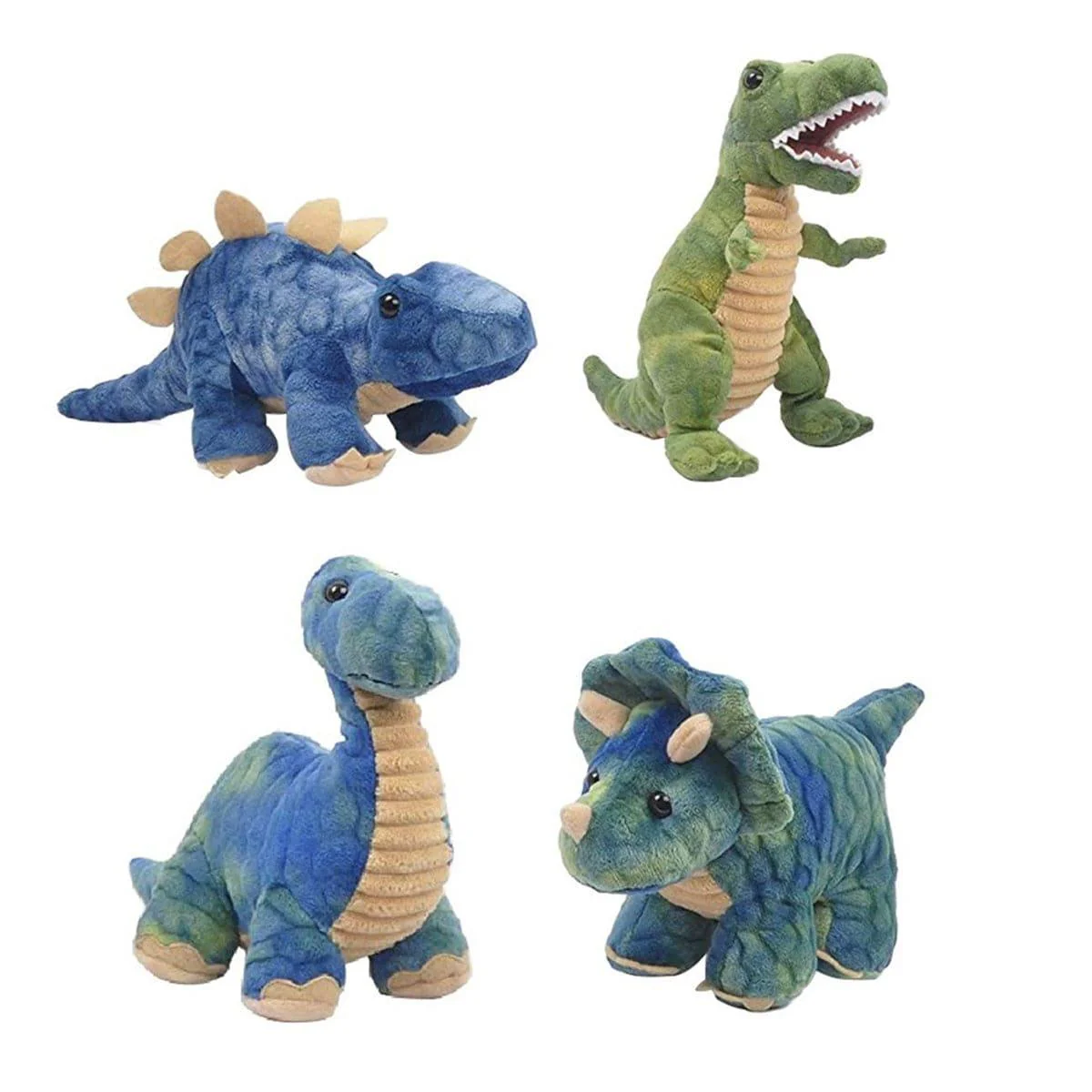 Dino-Mite Plush, 7.5 in, Assortment, 1 Count