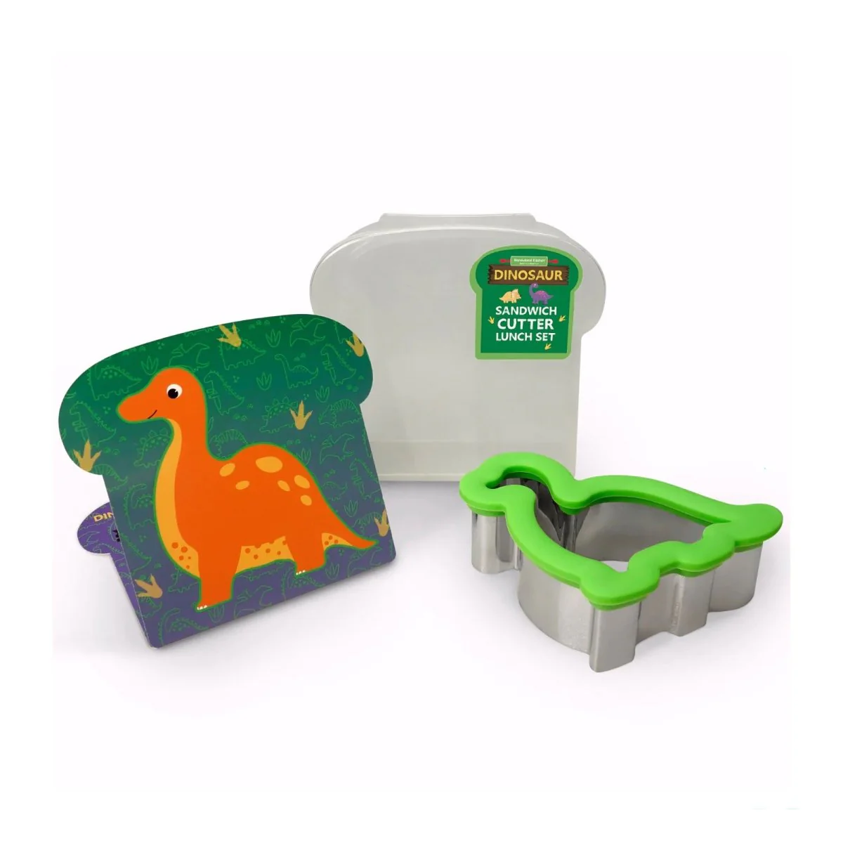 Dinosaur Sandwich Cutter Lunch Set, 1 Count - Image 2