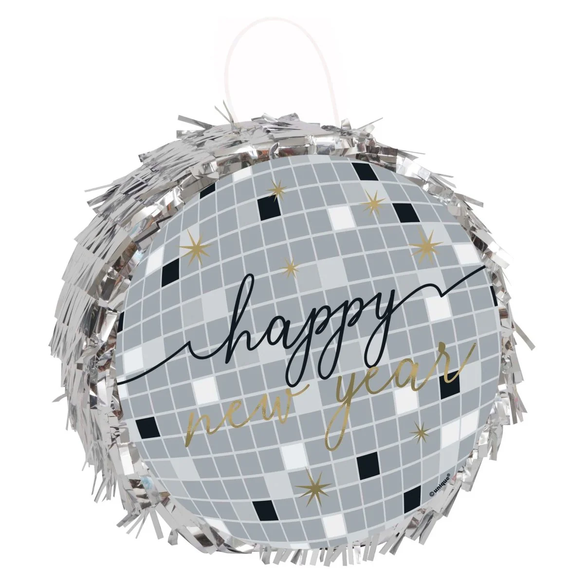 Disco New Year's Disco Ball Mini Favour Piñata, 1 Count