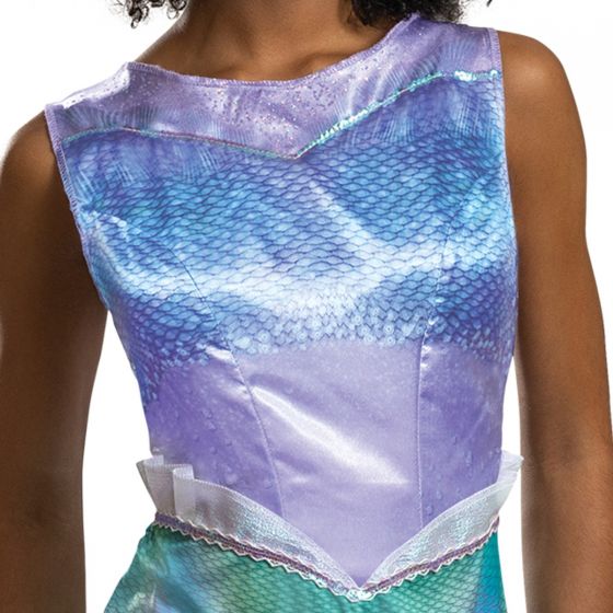 Disney Little Mermaid Ariel Dress Costume for Adults, Mermaid Dress - Image 3