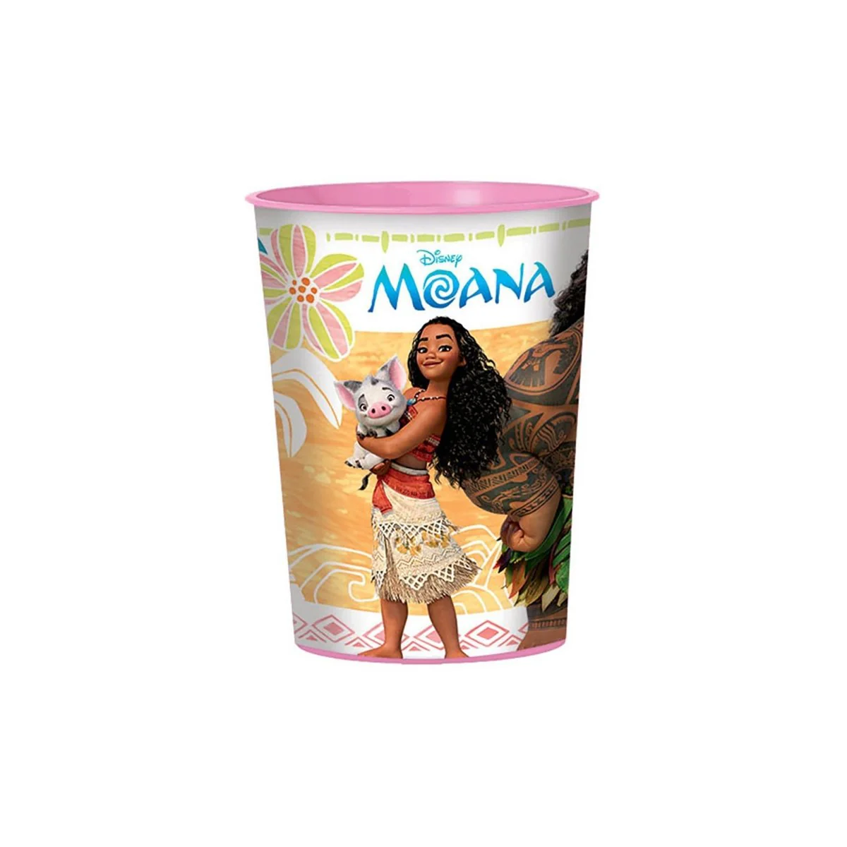 Disney Moana Pink Party Favor Cup, 16 oz, 1 Count