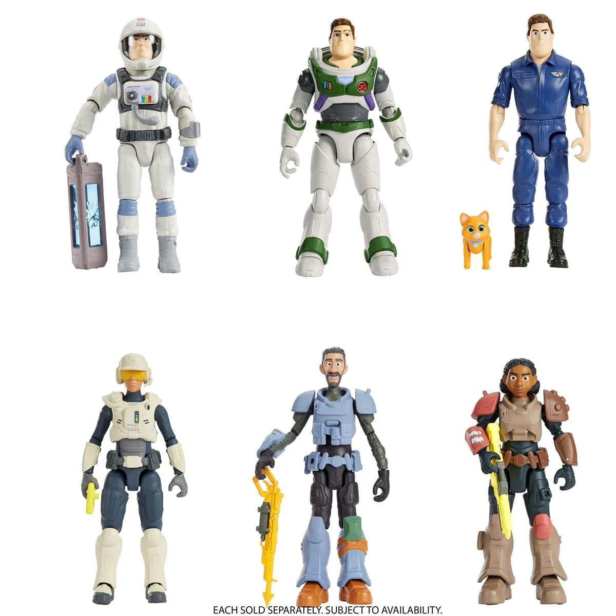 Disney Buzz Lightyear Core Action Figure, Assortment, 1 Count