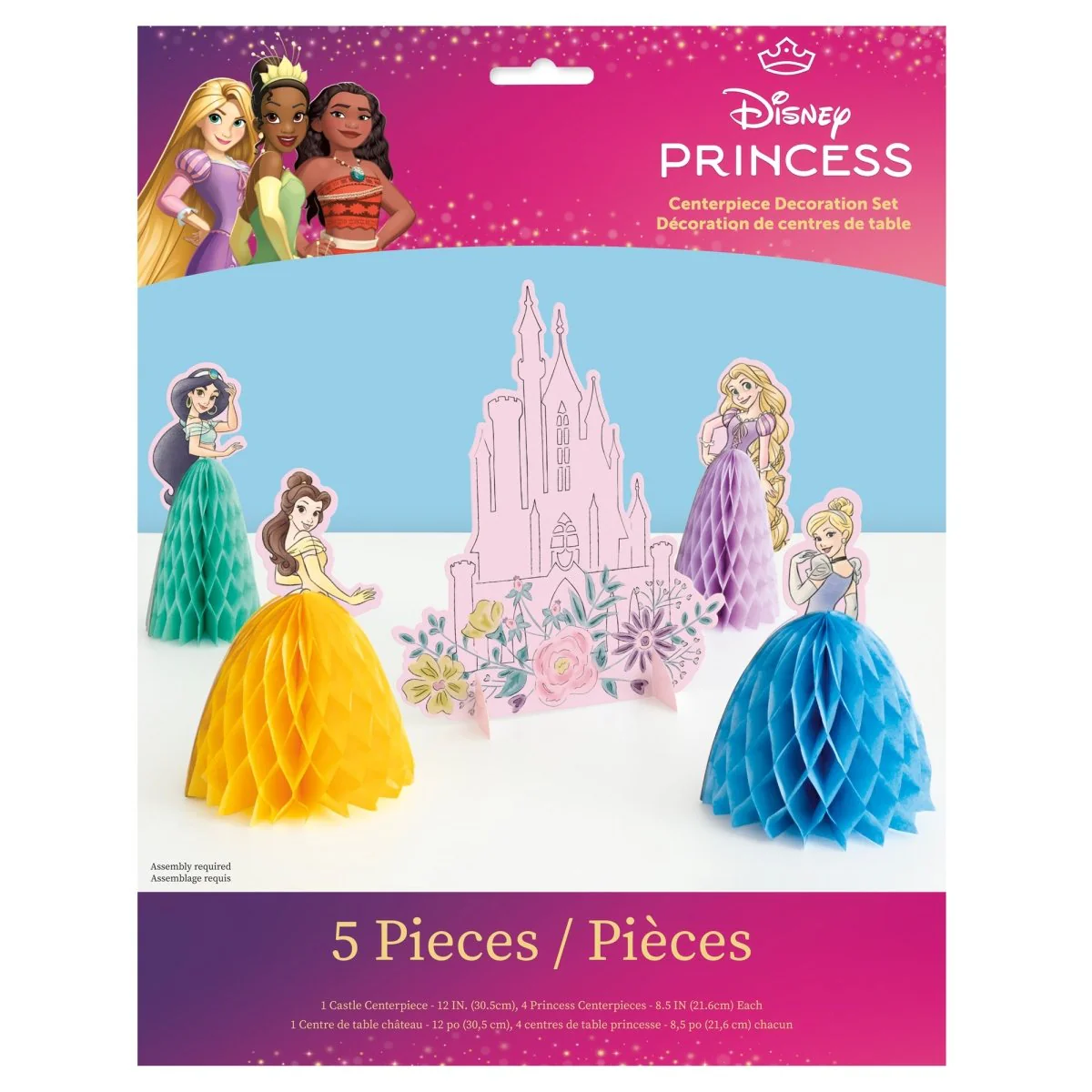 Disney Princess Puff Tissue Centerpieces, 5 Count - Image 7